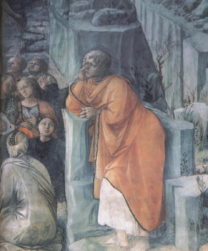 Fra Filippo Lippi Details of The Mission of St John the Bapitst France oil painting art